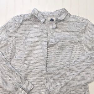 Never worn alphabet button down
